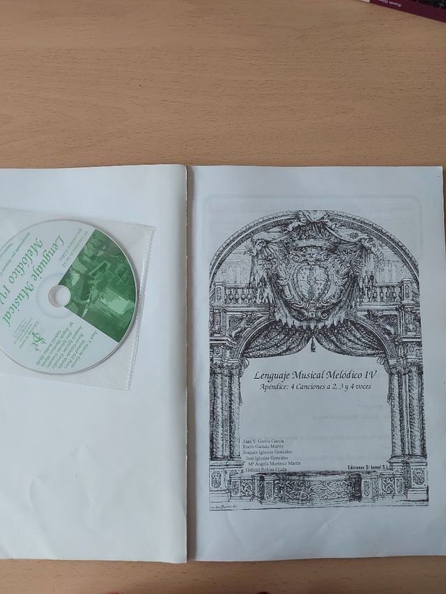 Libro Lenguaje Musical Melódico IV
