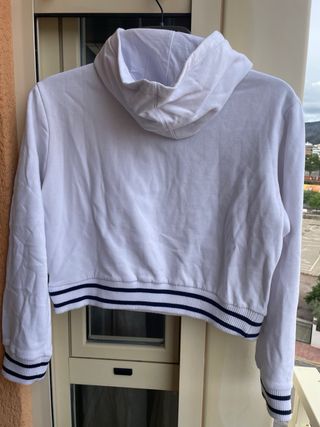 Sudadera Fila Blanca con Logo
