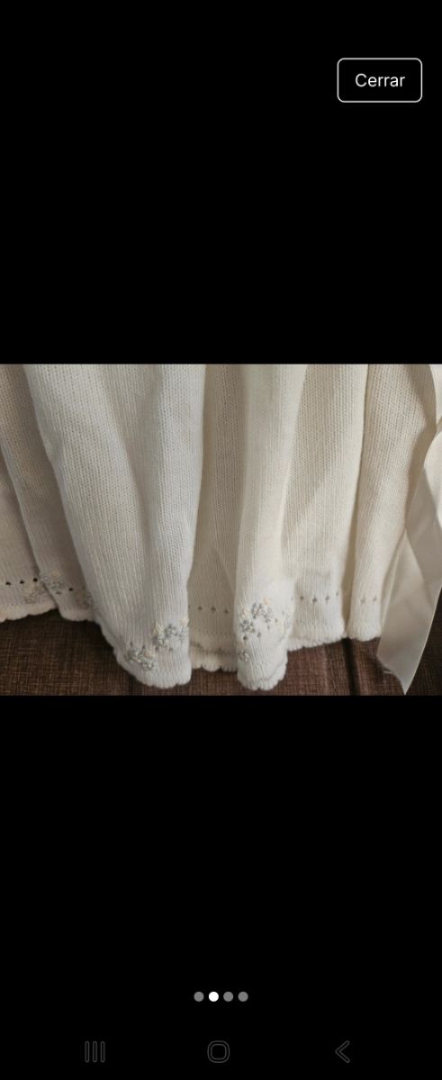 Conjunto bautizo sin estrenar