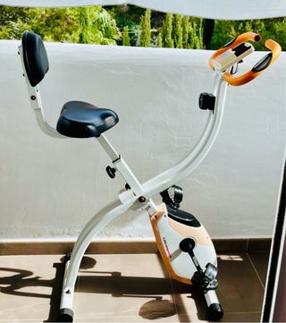 Bicicleta estática plegable 