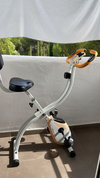 Bicicleta estática plegable 