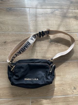 Bolso Bimba y Lola Negro/Dorado