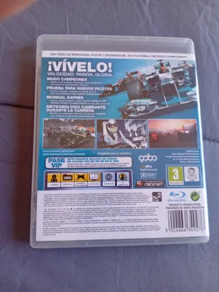 Juego PS3 F1 2012 
