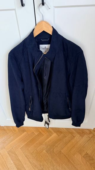 Cazadora ante azul marino Springfield Talla M