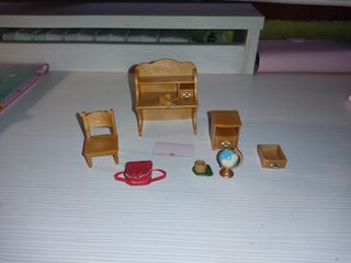 Muebles Habitación Sylvanian Families + un regalo