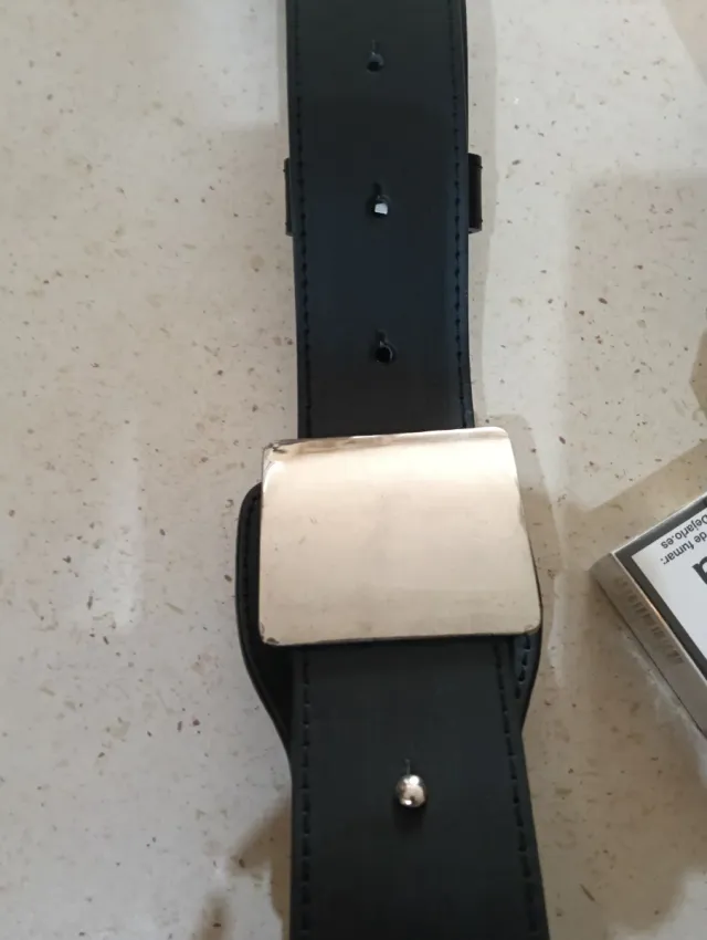 Cinturón Vigilante Seguridad Newyorker Negro