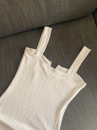 Body de tirantes blanco