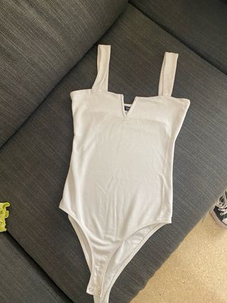 Body de tirantes blanco