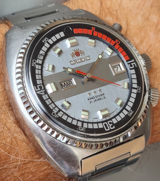 Orologio vintage Orient King Diver 21 Jewels