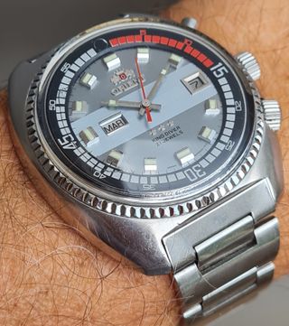 Orologio vintage Orient King Diver 21 Jewels