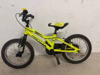 Bicicleta Monty Niño 16 Amarilla