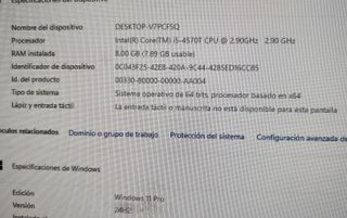 Mini PC Lenovo Intel Core i5 8GB RAM