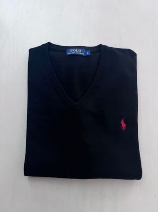 Jersey Polo Ralph Lauren Negro Talla L