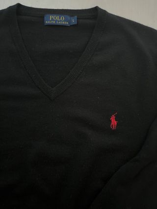 Jersey Polo Ralph Lauren Negro Talla L