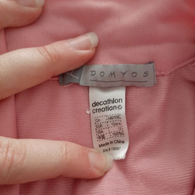 Chaqueta deportiva rosa