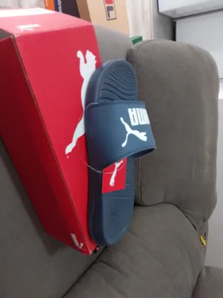 Chanclas Puma Azul