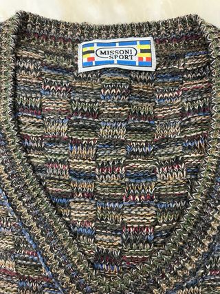 Maglione vintage Missoni Sport Uomo Taglia XL