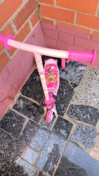 Patinete Patrulla Canina Rosa