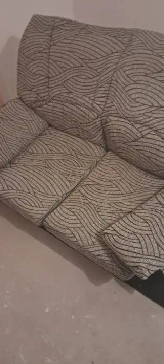 Sofá de 2 plazas gris