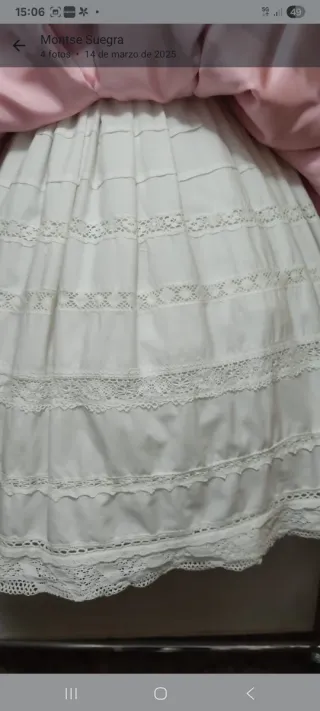 Traje Fallera Niña 7-8 años