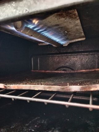 Cocina de gas con horno (butano)