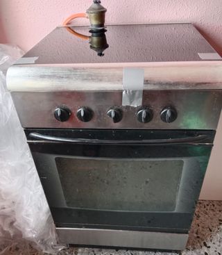 Cocina de gas con horno (butano)