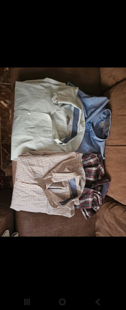 Camisas talla xl manga larga hombre