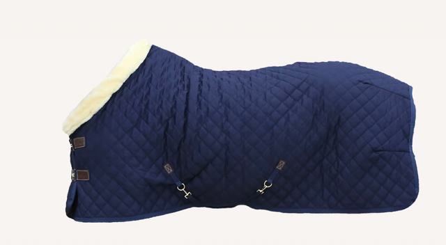 Manta Kentucky exposición 140cm azul marino