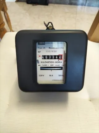 Contador Eléctrico AEG Monofásico Bifilar