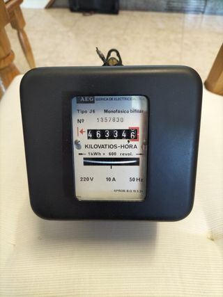 Contador Eléctrico AEG Monofásico Bifilar