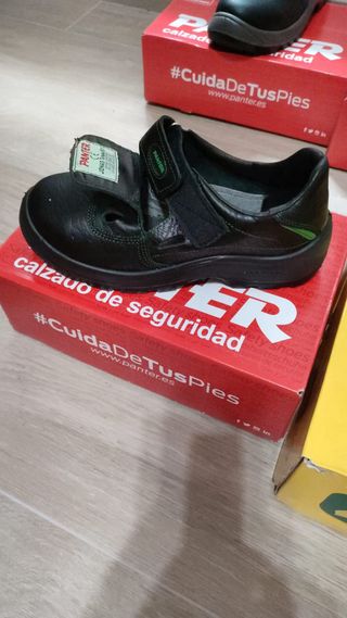 Zapatos de seguridad PANTER negros