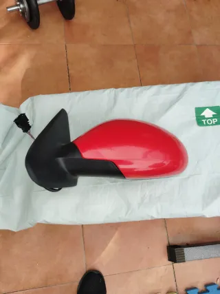 Retrovisor Seat León FR Rojo izq
