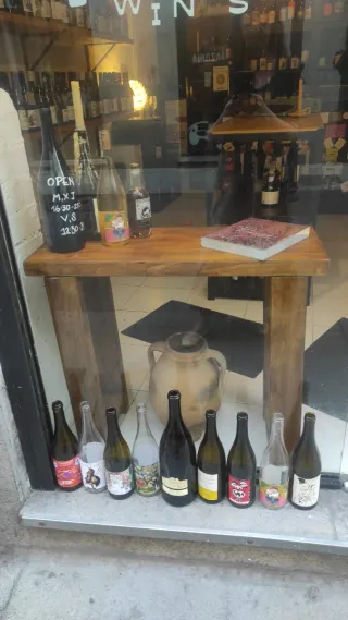 Consola de madera maciza entrada