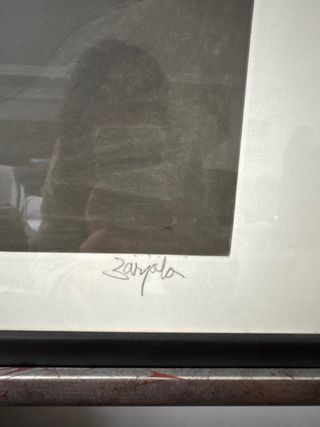 Grabado de Juan Barjola “Tauromaquia”