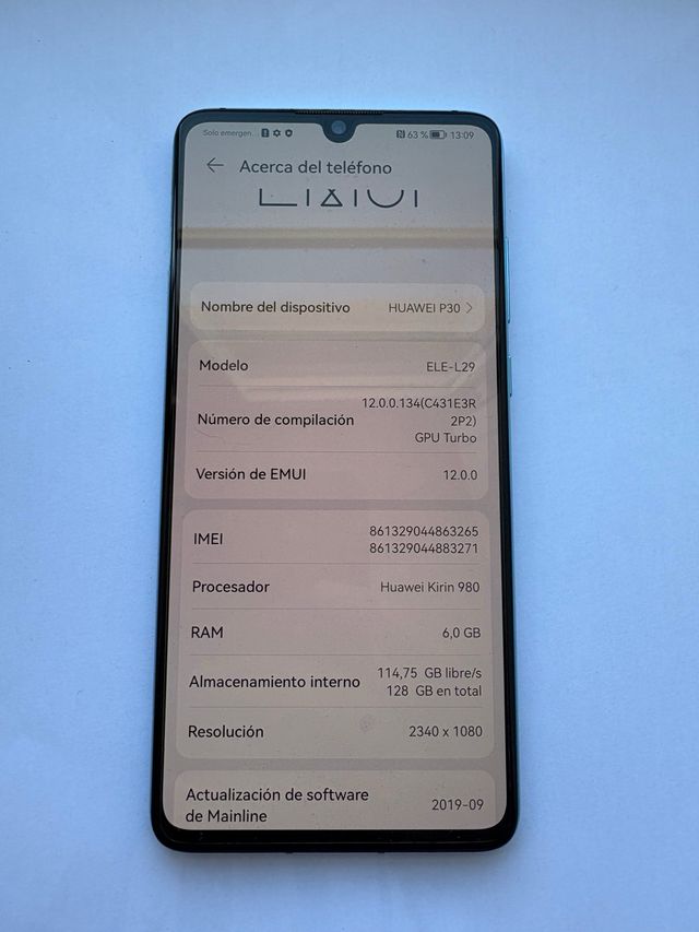 Nuova batteria per Huawei P30