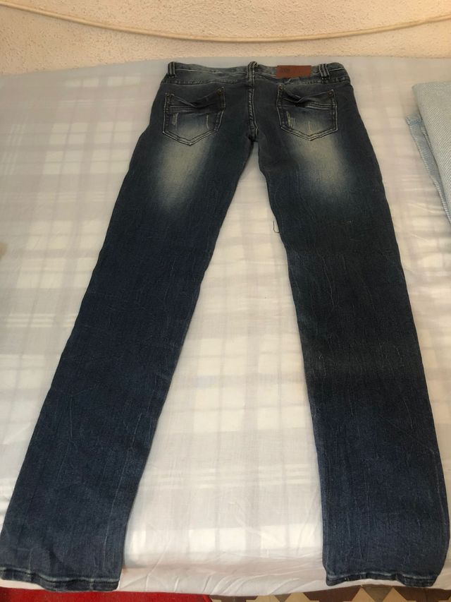 Pantalón Jean Mujer Azul