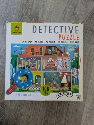 Puzzle Detective Ludattica 108 piezas