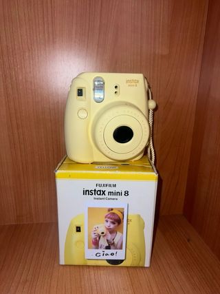 Cámara Fujifilm Instax Mini 8 Amarilla