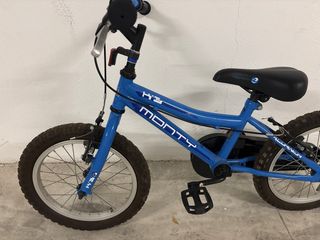Bicicleta Monty niño azul