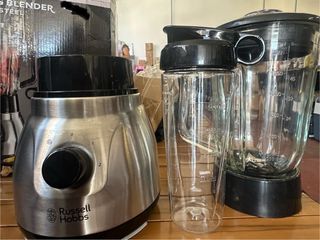Russell Hobbs Licuadora 2 en 1 Acero Inox
