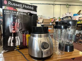 Russell Hobbs Licuadora 2 en 1 Acero Inox