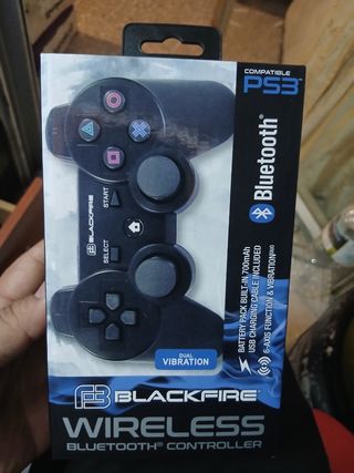 Mandos PS3 Blackfire y Sony Negros