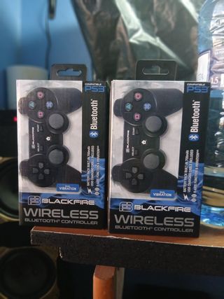 Mandos PS3 Blackfire y Sony Negros