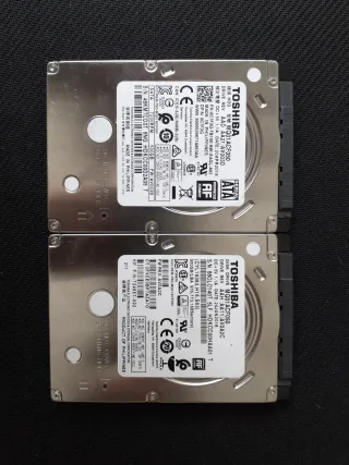 2x Discos Duros Toshiba 2.5 500GB