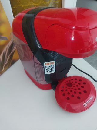 Cafetera Bosch Tassimo Roja