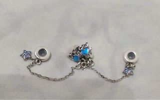 Cadena Seguridad Búho Corazón Estrella pulsera 