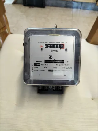 Contador Eléctrico AEG Monofásico