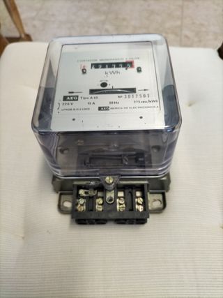 Contador Eléctrico AEG Monofásico
