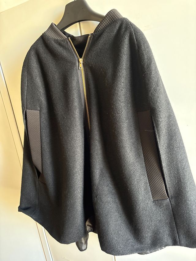 Mantella donna nera taglia unica