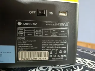 Impresora Resina Anycubic Photon Mono SQ